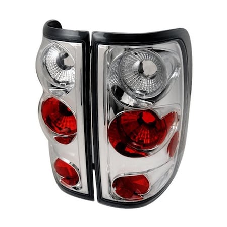 Overtime Altezza Tail Light for 04 to 08 Ford F150, Chrome - 10 x 19 x 25 in. OV2654283
